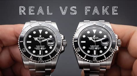 rolex real vs fake